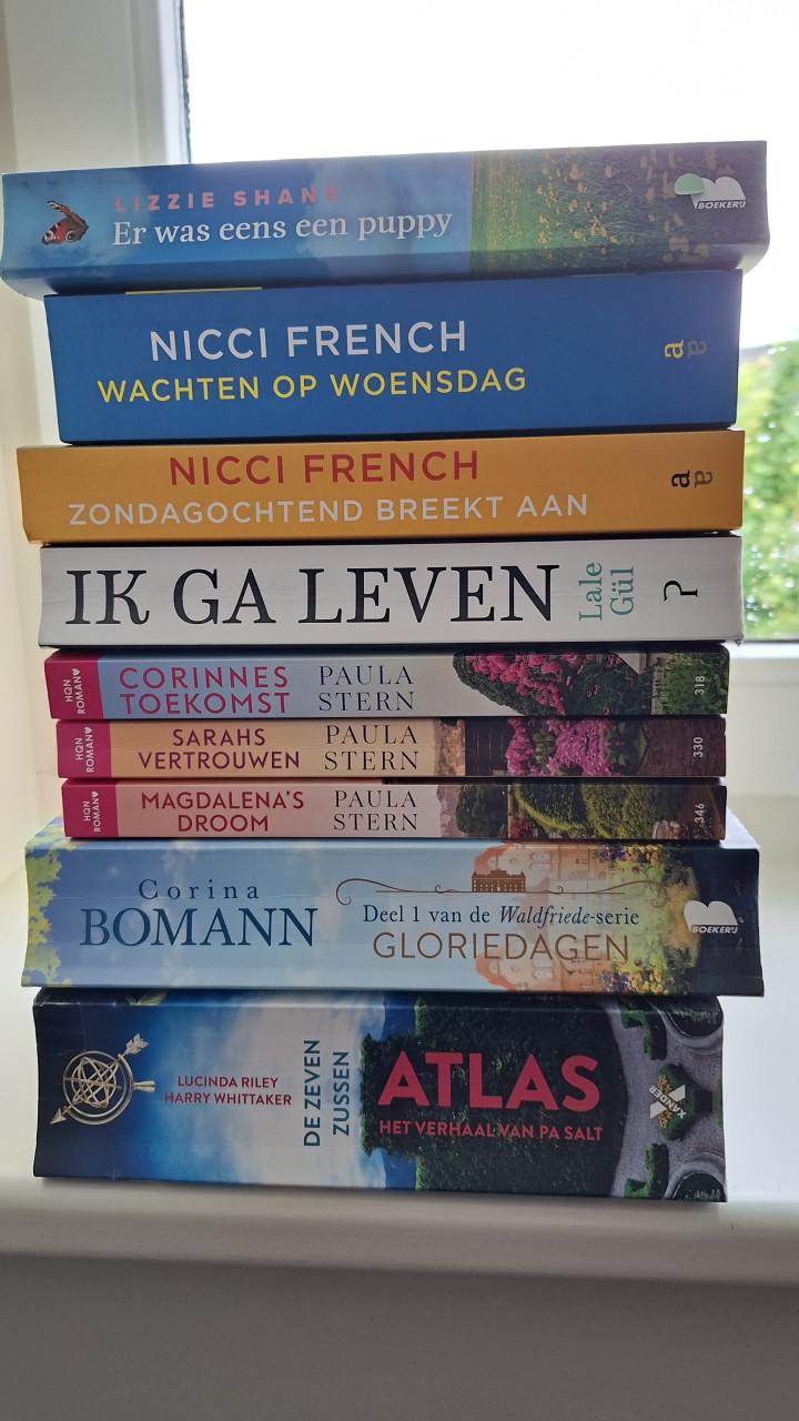 Diverse boeken van bekende schrijvers