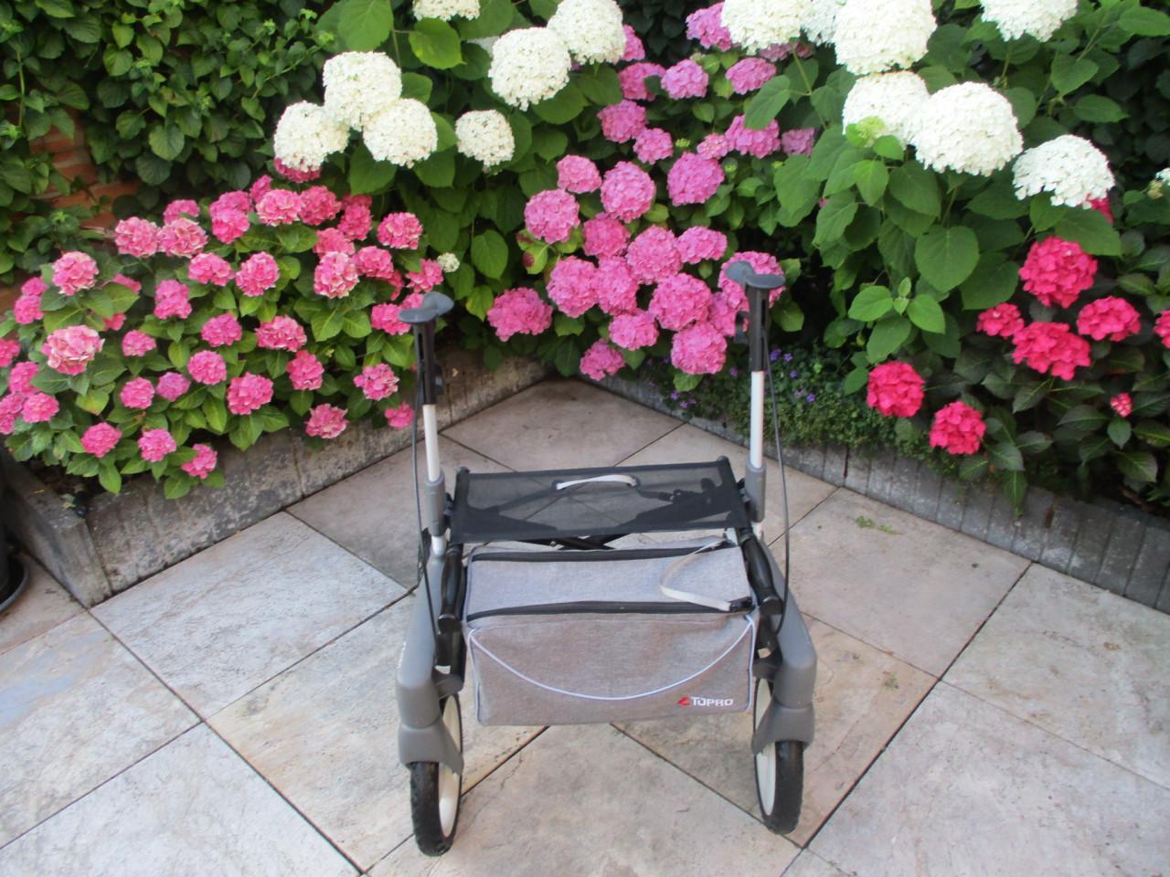 Zgan Topro Olympos ATR nieuwste model opvouwbare lichtgewicht rollator