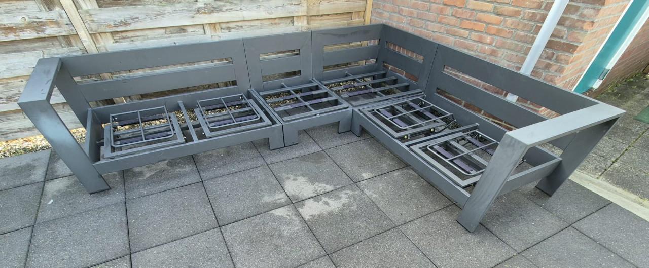 Verstelbare Aluminium Loungeset Sensa (Bezorging mogelijk)