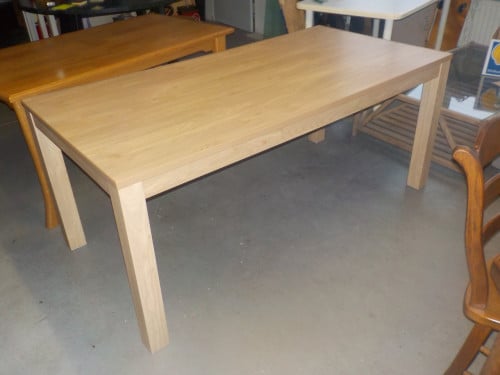 Mooie kwaliteit gebleekte tafel in vrijwel nieuw staat 180 x 80 cm