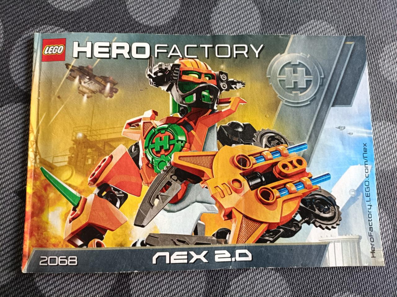 Lego 2068 : Hero Factory : Nex 2.0
