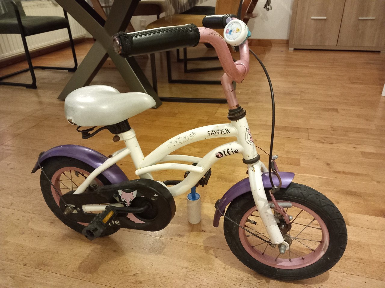 Meisjesfiets 12 inch Olfie Fayefox