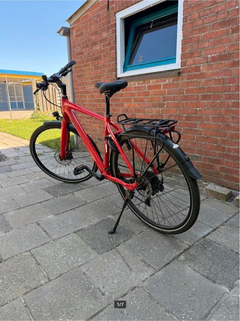 Velo de Ville A400 Sportieve Herenfiets ROOD 0,75 jaar oud