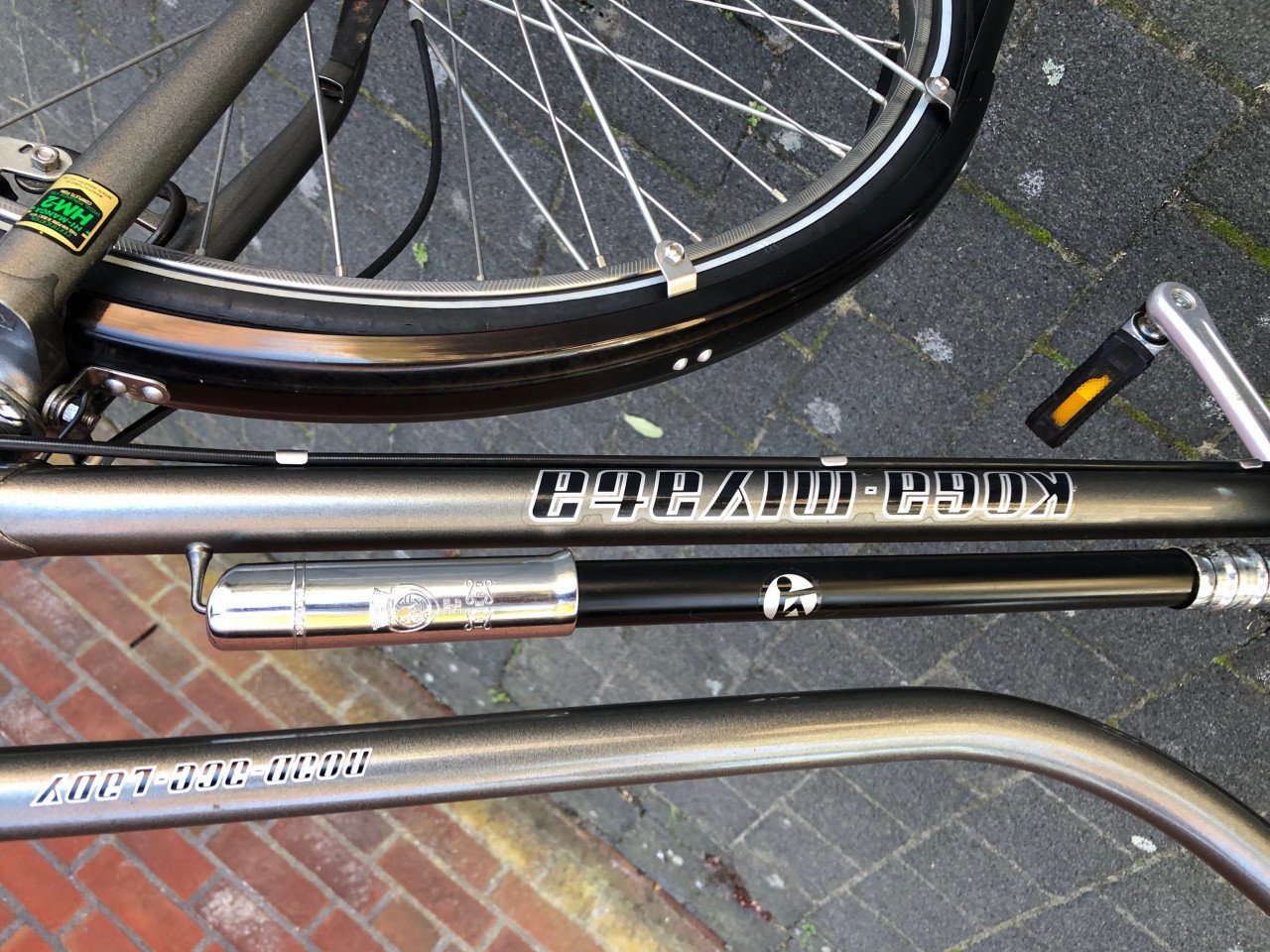 Damesfiets.