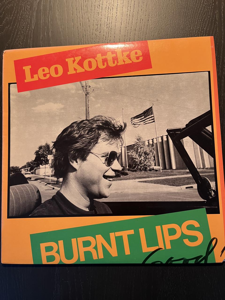 LP Leo Kottke, titel 'Burnt Lips' (vinyl)