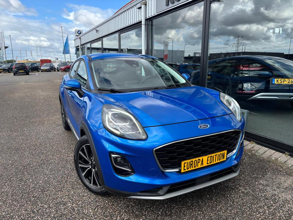 Ford Puma 1.0i ecoboost 125pk , hybrid, titanium, winterpakket