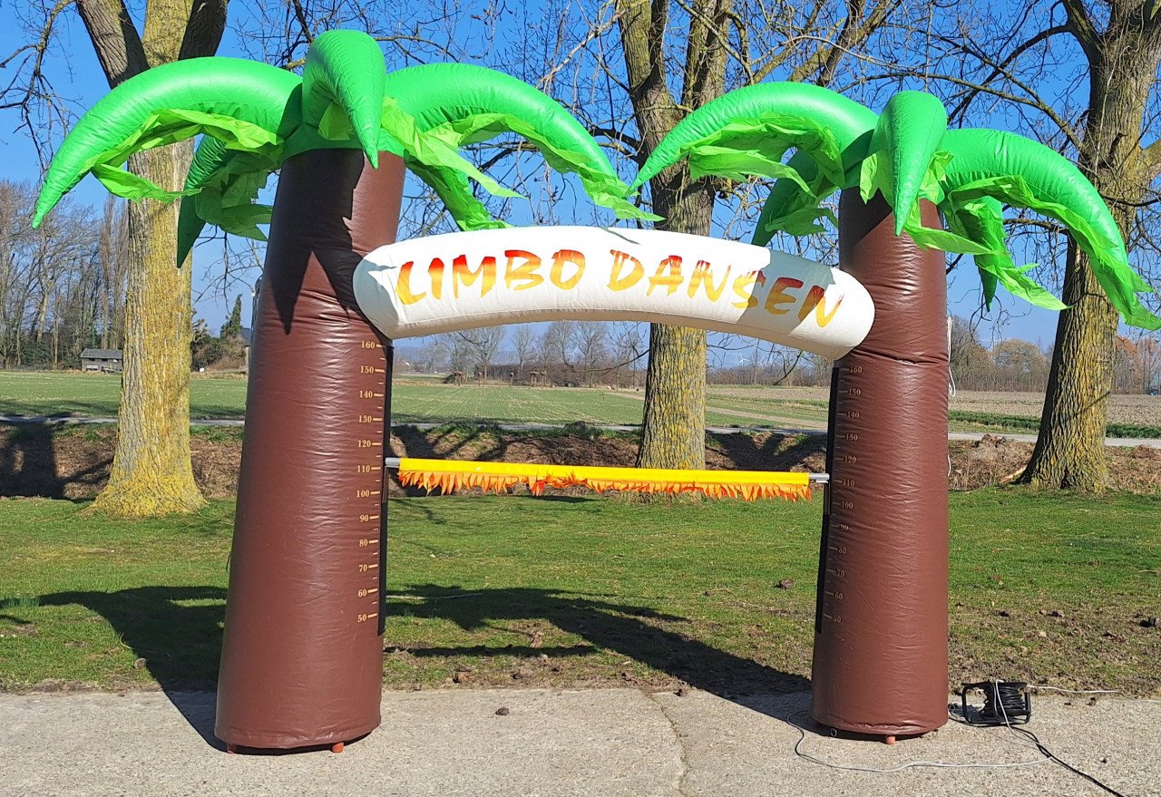 Nieuw in de verhuur : ( uniek ) Opblaasbare Limbo Dansen.