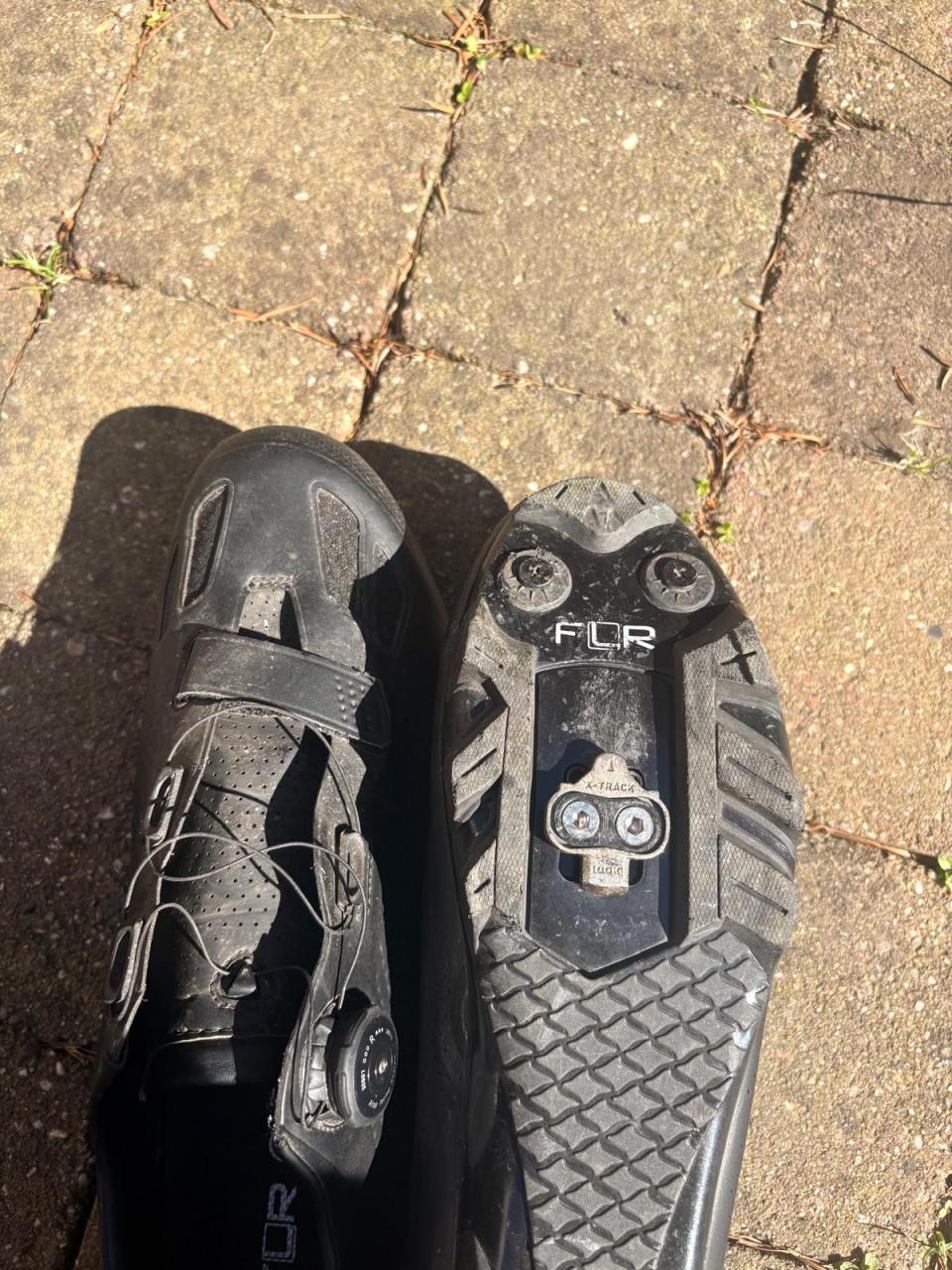 FLR fietsschoenen maat 47 – met BOA sluiting & SPD/X-Track cleats