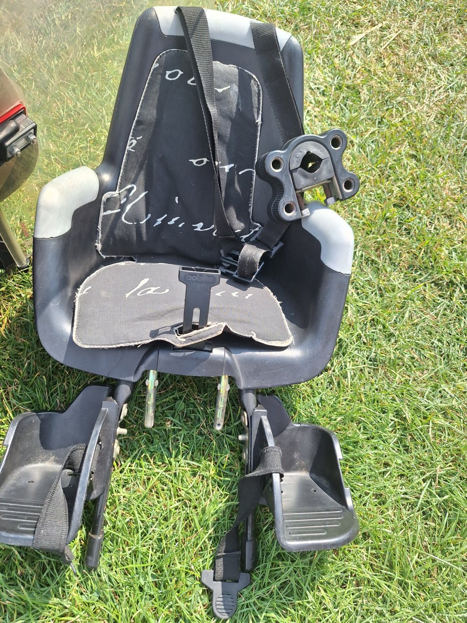 Bobike fiets zitje voor aan het stuur