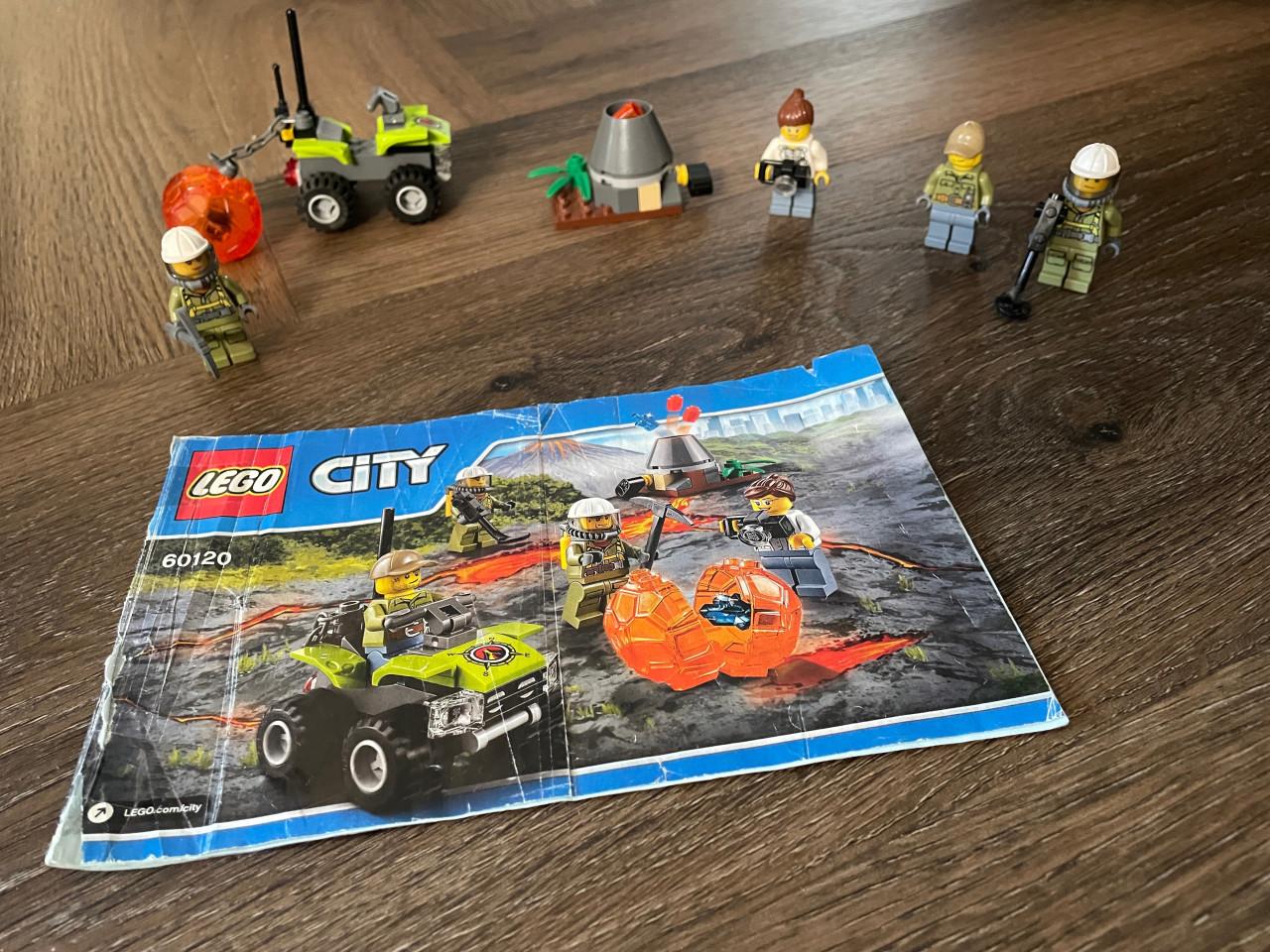 City lego: Vulkaan starterset 60120