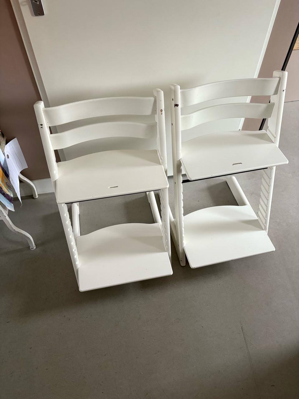 2 Tripp Trapp kinderstoelen