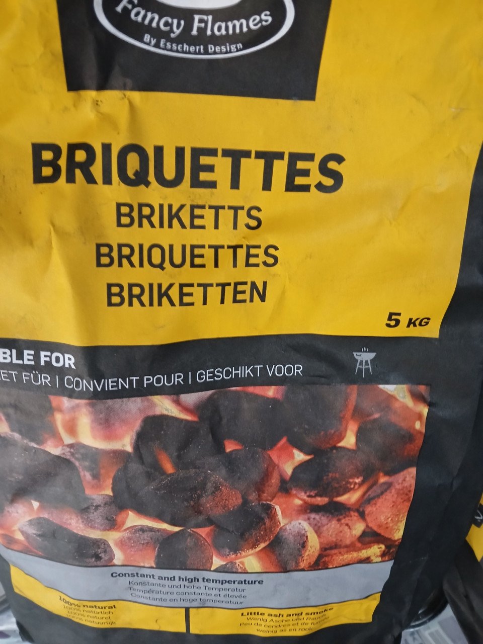 5 kg briketten