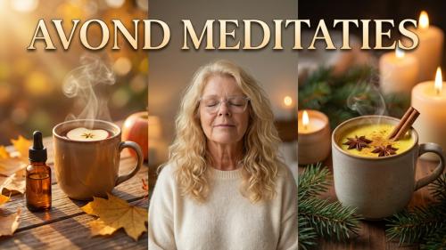 3 AVOND MEDITATIES van de 6 delige serie 1. HERFST 2. NOVEMBER 3. WINTER.