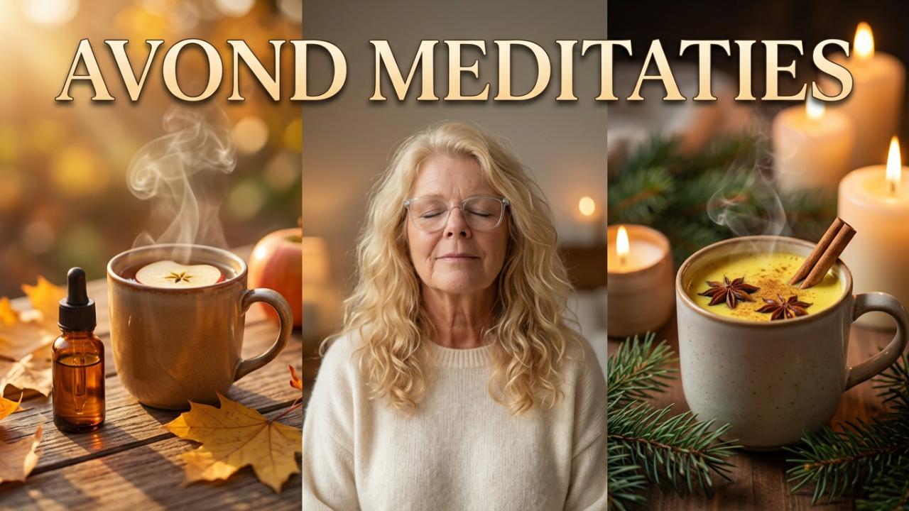 3 AVOND MEDITATIES van de 6 delige serie 1. HERFST 2. NOVEMBER 3. WINTER.
