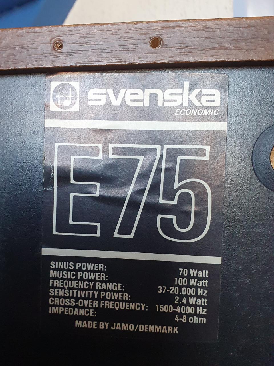 Luidsprekers JAMO Svenska