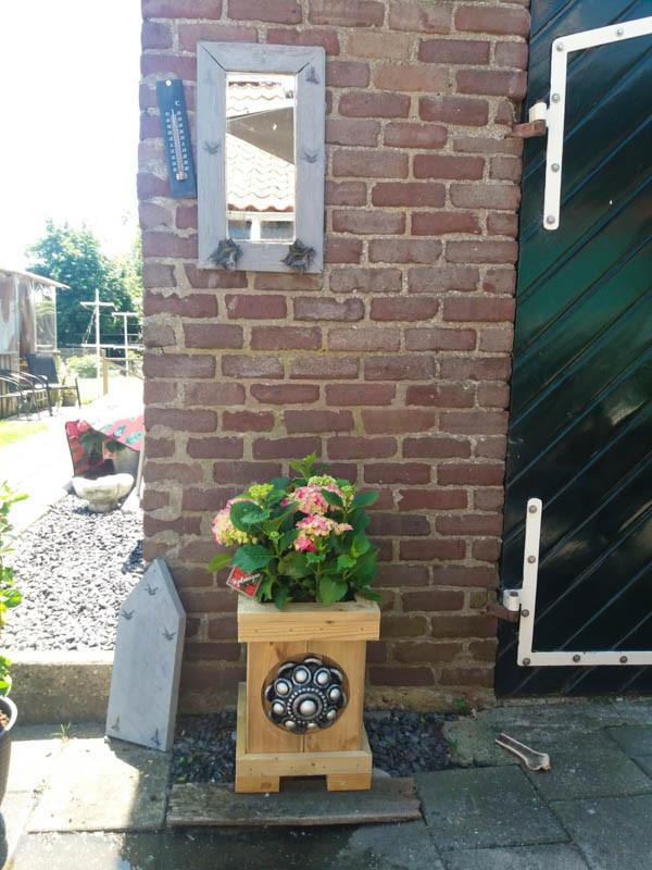 Zeeuwse knop bloembak L32 x B35 x H45 10jr. Jubileumactie!