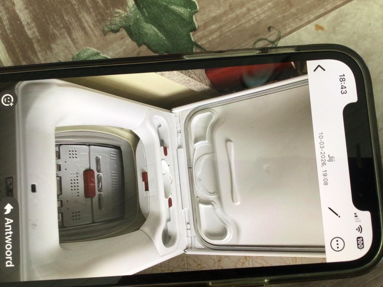 Wasmachine bovenlader