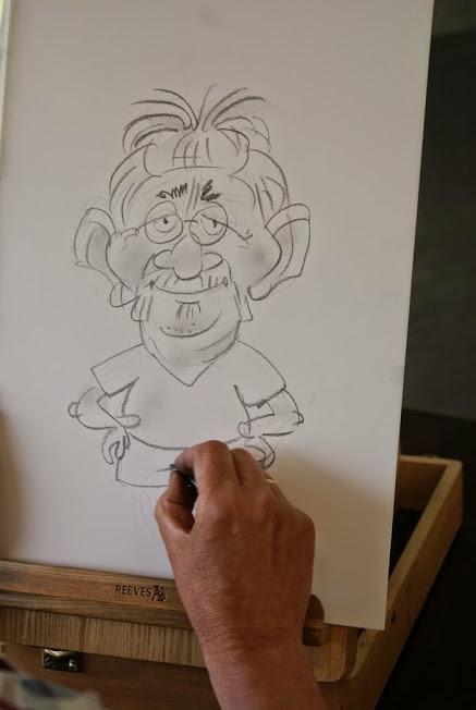 Leuk voor uw feest: laat karikaturen tekenen!