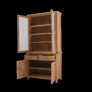 STIJLVOLLE TEAKHOUTEN BUFFETKAST