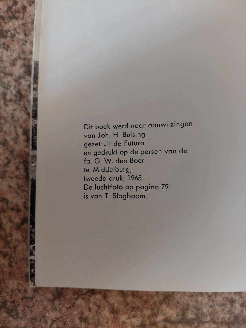 Middelburg. Mooi oud fotoboekje met tekst. 1865. J.H. Bulsing