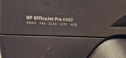 HP  OfficeJet Pro 6960