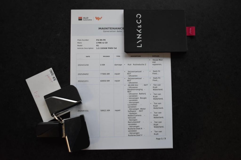 Lynk & Co 01 1.5 | trekhaak | infinity | soh 94% | pano | nap | dealer onde