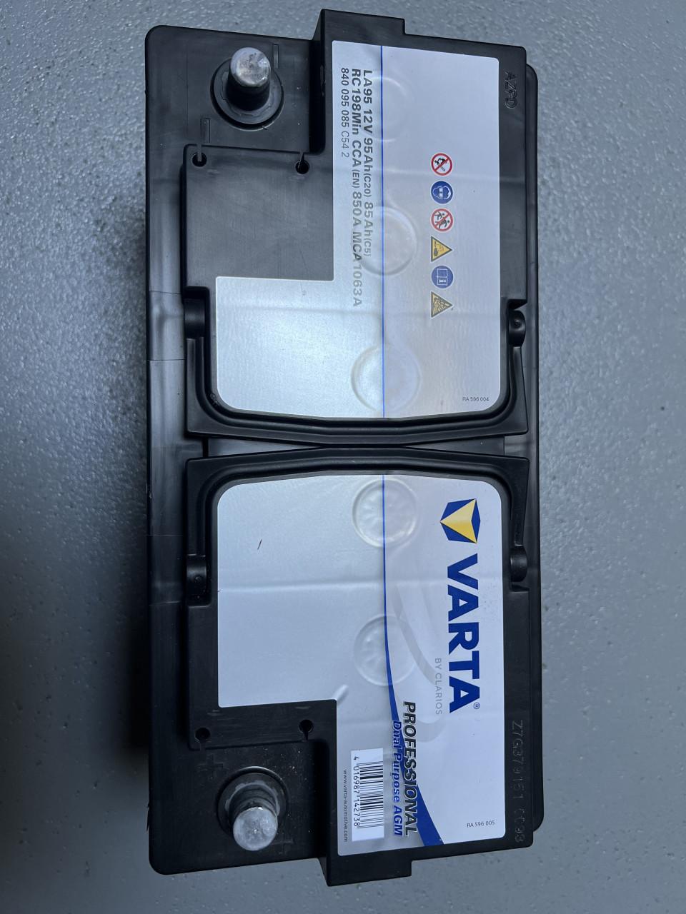 Huishoudaccu voor camper/caravan