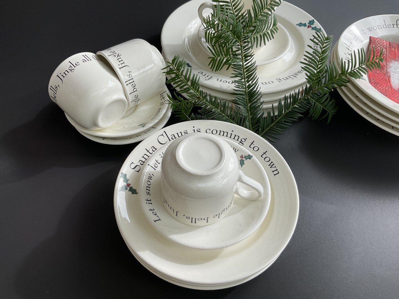 Kerstservies