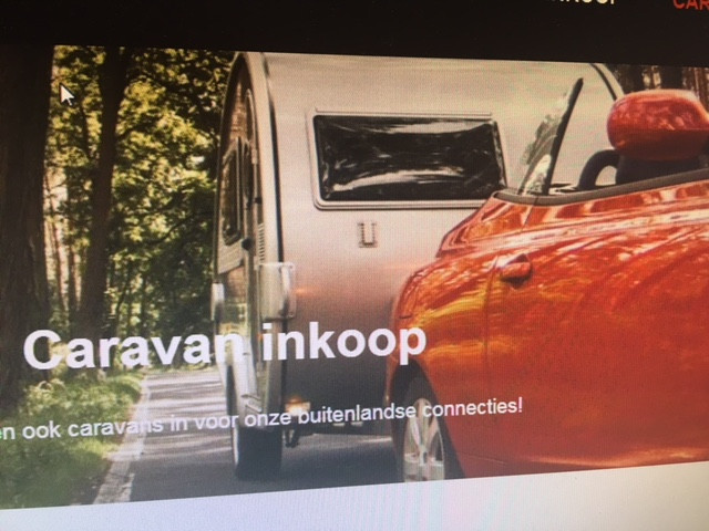 Uw caravan verkopen die in Europa staat / AutoKoens SINDS 1979! actief !!