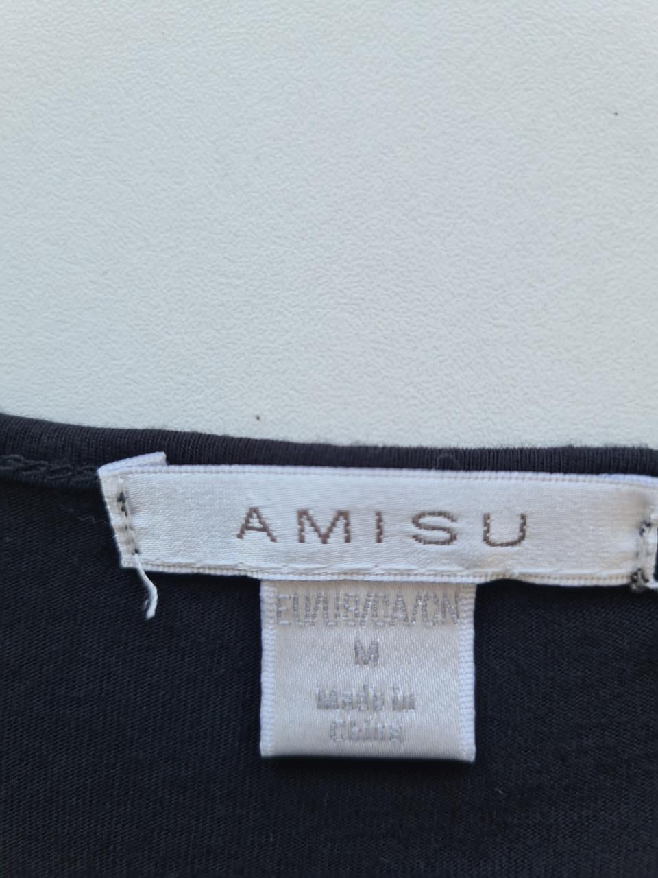Zwarte nieuwe Waterfall top in 3 kleuren Mt M/L Merk : Amisu