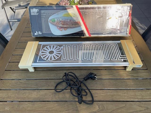 Electrische warmhoud plaat