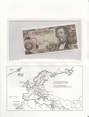 Muntbiljet Oostenrijk