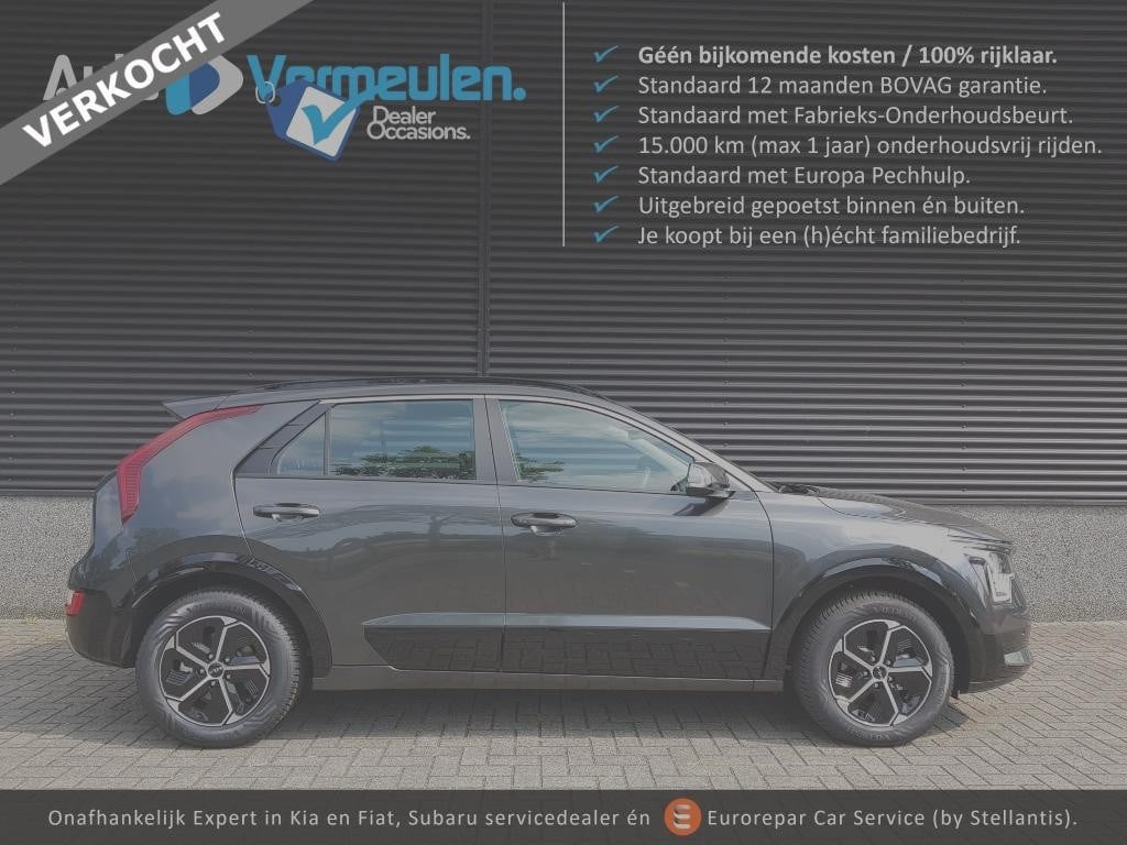 Kia Niro hybrid dynamicline verkocht