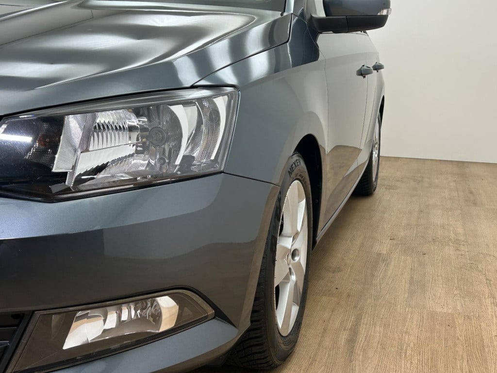 Skoda Fabia occasion | grijs | tweedehands skoda fabia | airco | stoelverwa