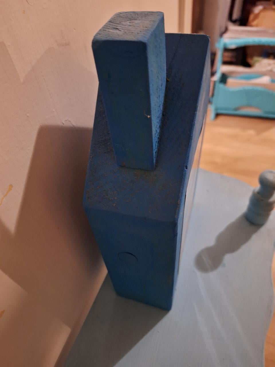 Decoratief houten blok