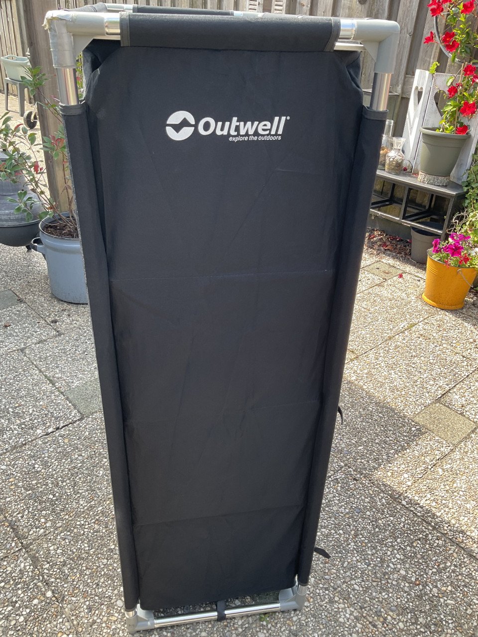 Dubbele camping garderobekast