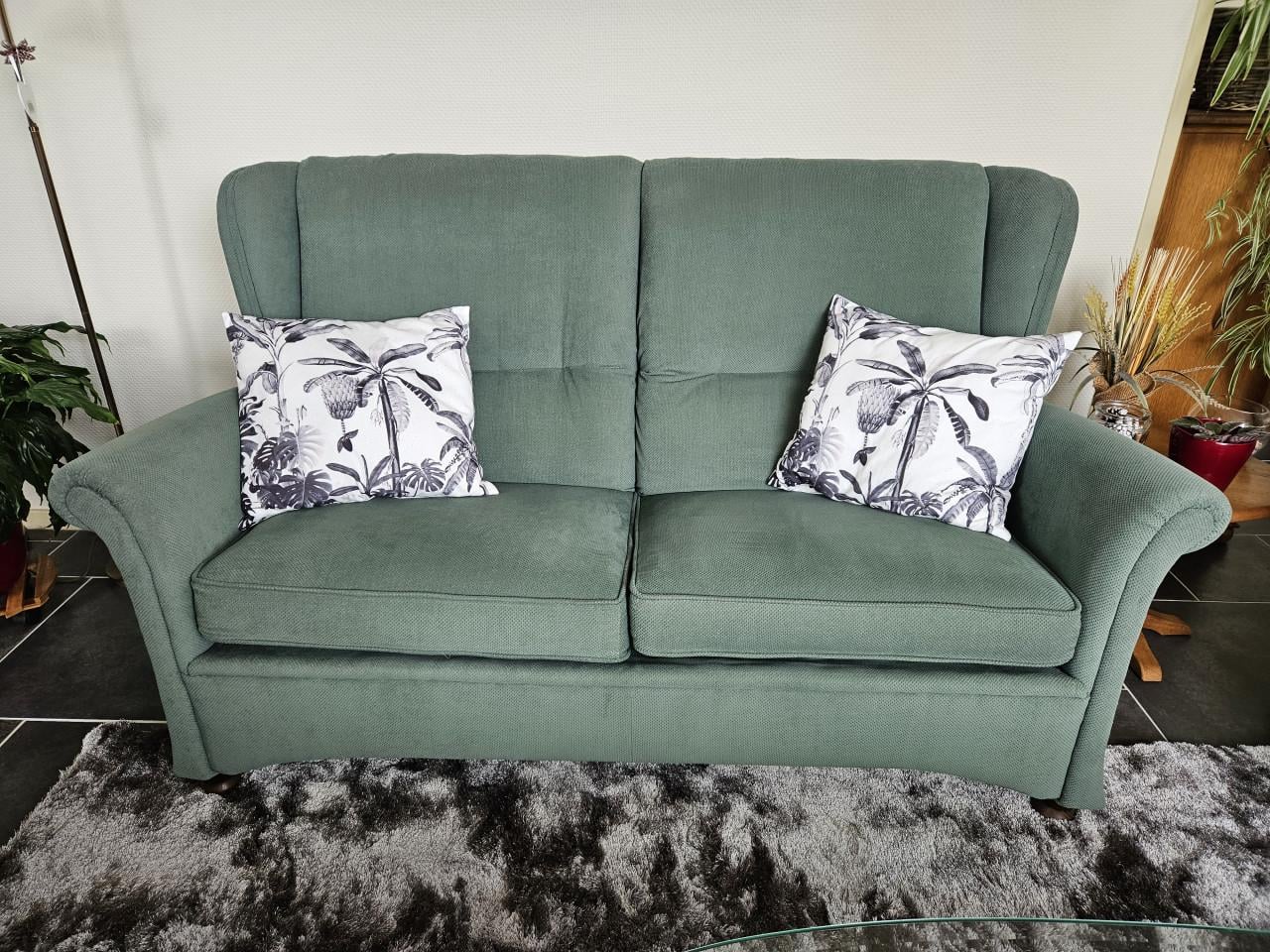 Heel mooi groen bankje