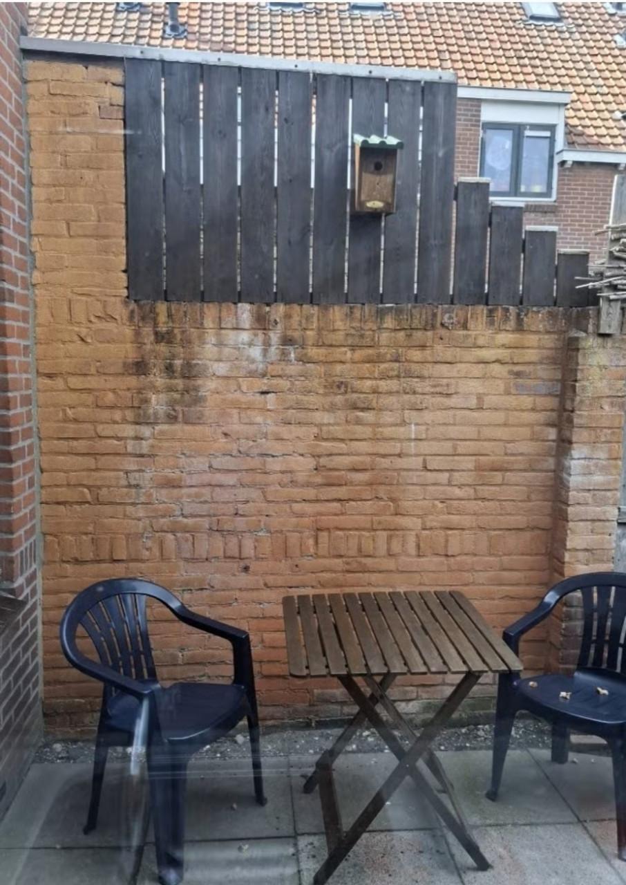 Bistro Rialto terras tafel met 2 stoelen