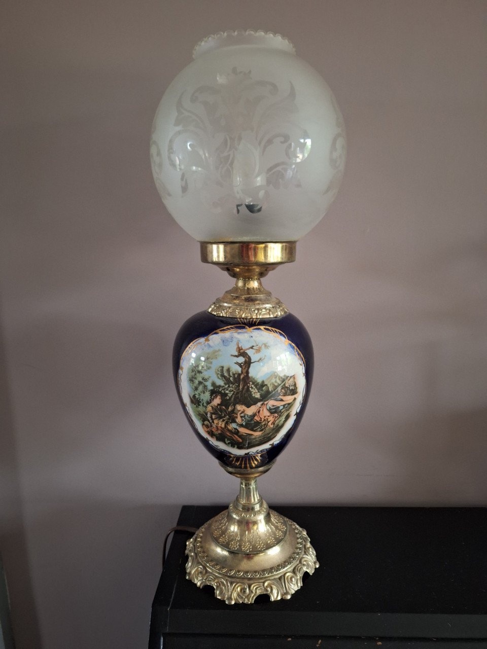 Bijzonder fraaie lamp