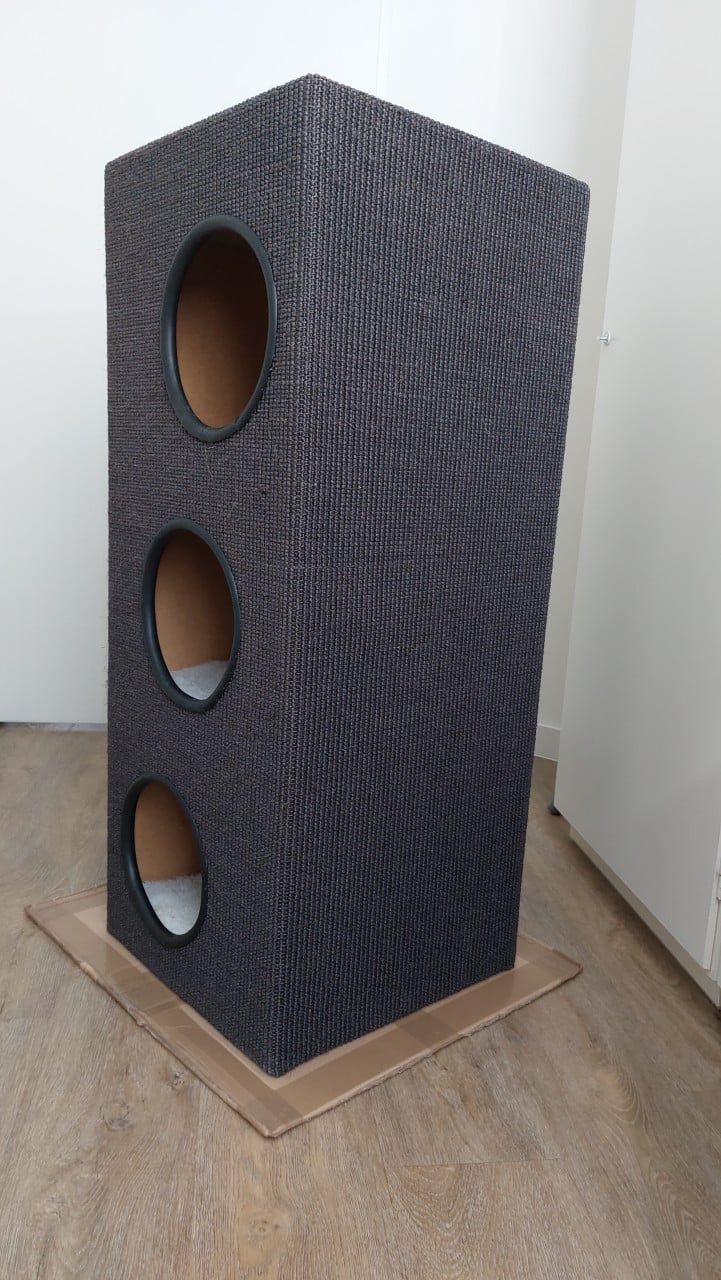 Krabton 43x43x100 cm-kattentoren-compact + knus kattenmeubel
