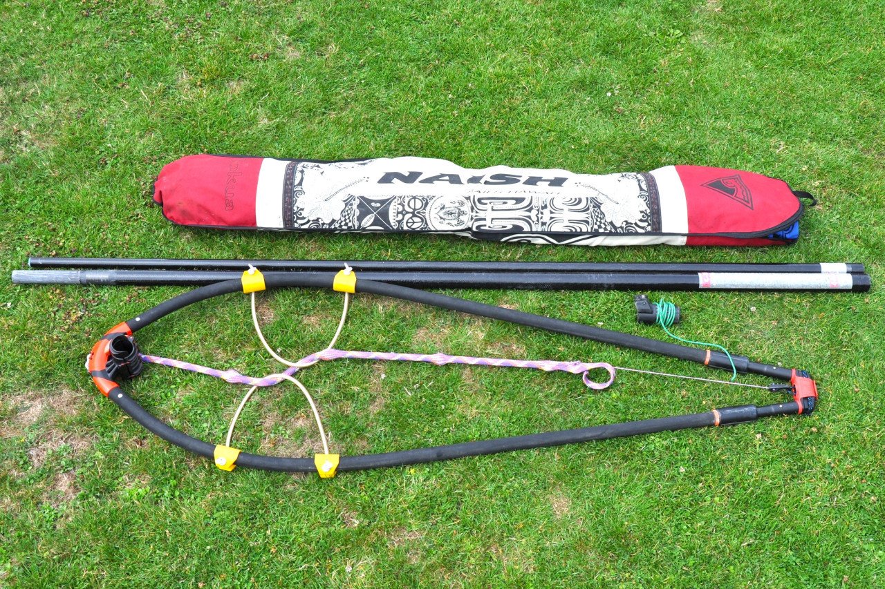 Naish Hokua 5.5m2 complete tuigage