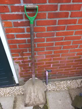 Graanschep 33 cm , handig voor op stal