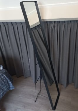 Staande spiegel zwart