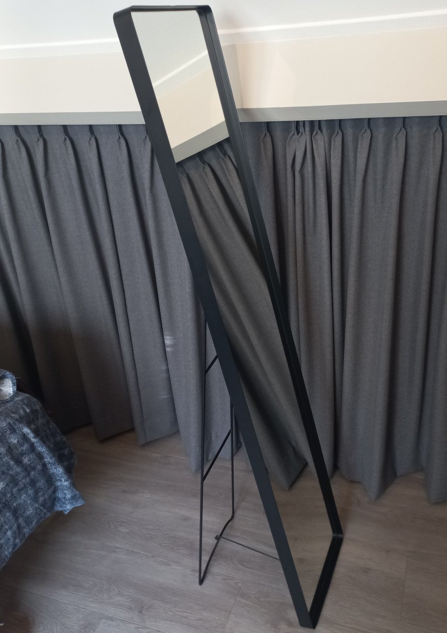 Staande spiegel zwart