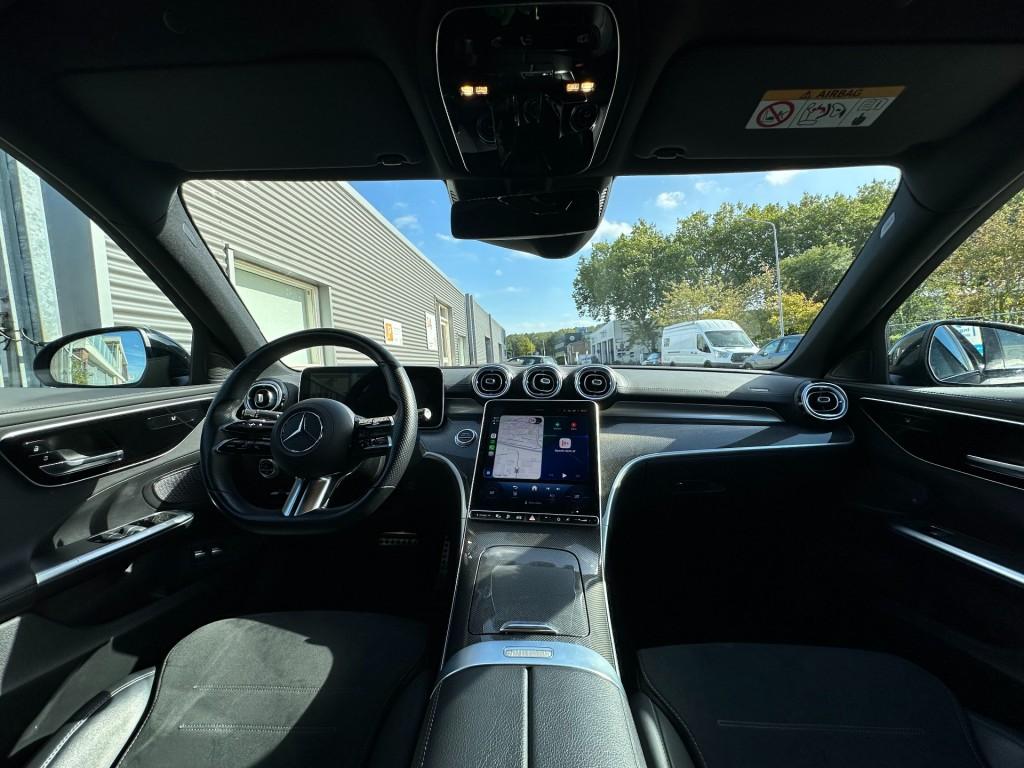 Mercedes-Benz C-Klasse 300e amg line trekhaak camera led stoelverwarming