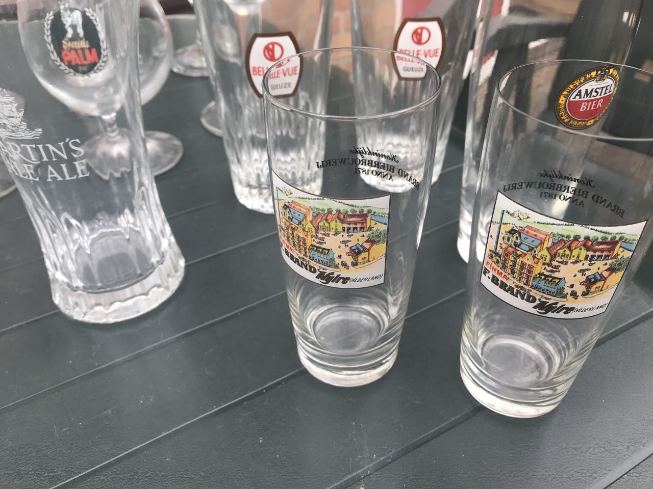 Bier,fris glazen