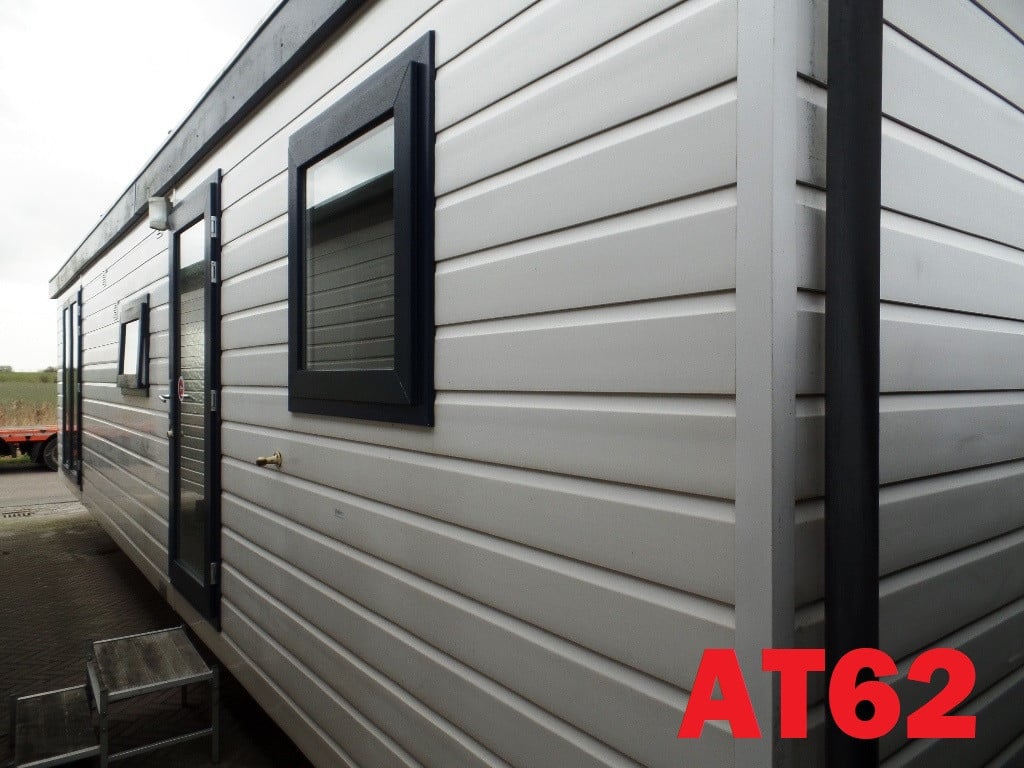 Onderhoudsvrij ZARO chalet met dubbel glas en 2 slaapkamers te koop