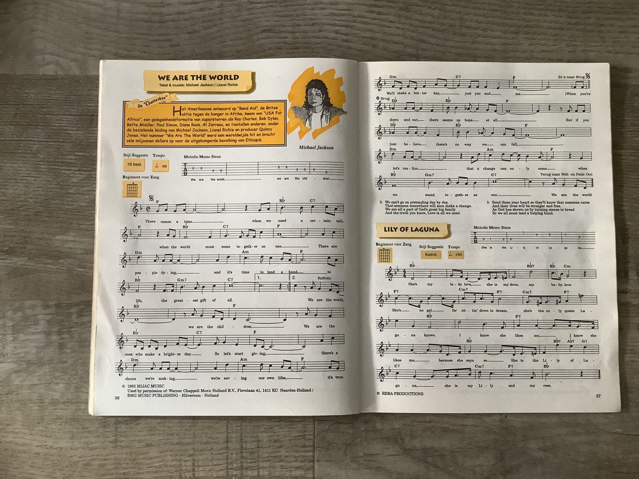 Bladmuziek: 2x Dit Songboek zocht ik, Made in Holland 6, Italian Favorites