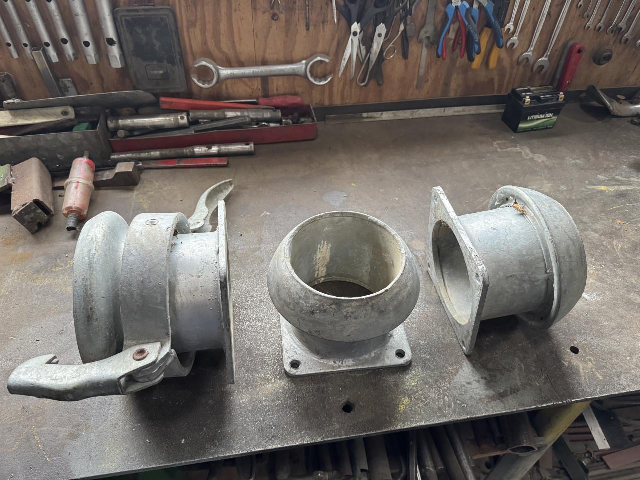 Perrot koppelingen 6 duims