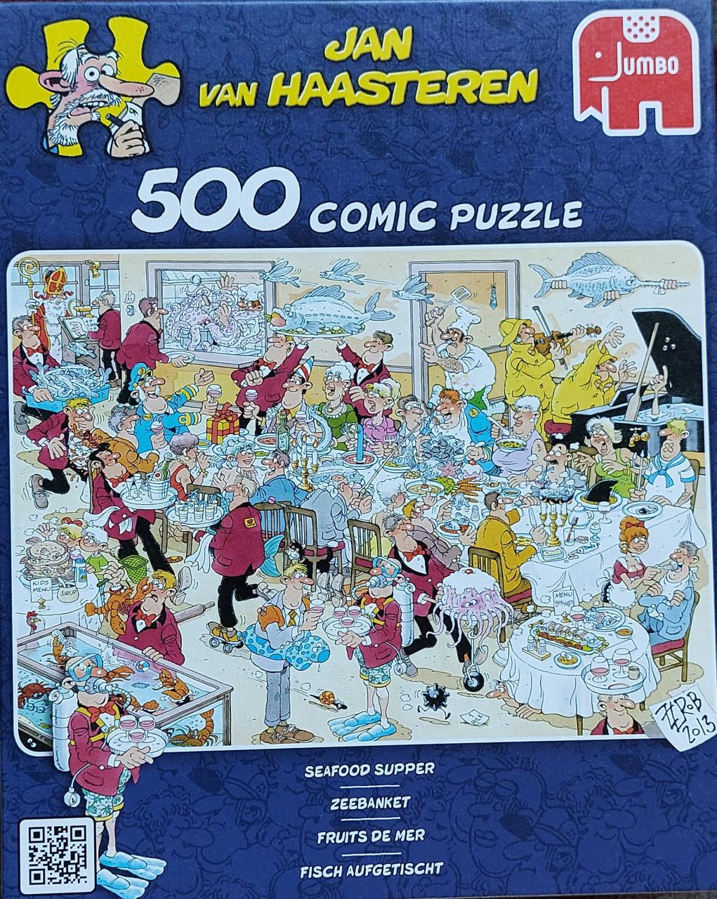 Jan van Haasteren puzzel Zeebanket 500 stukjes